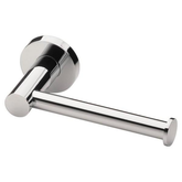 Radii Phoenix Toilet Roll Holder Round Plate - Chrome